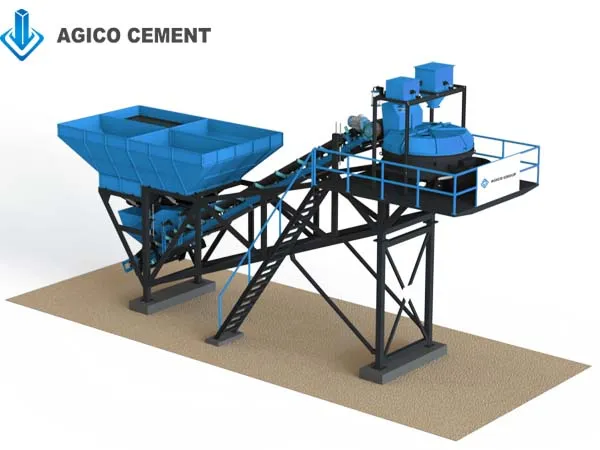 AGICO wet mix concrete plant AGICO wet mix concrete plant